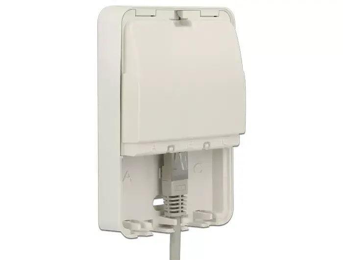 Montāžas kārba DELOCK 86262 — 82×120×31 mm Photo 6