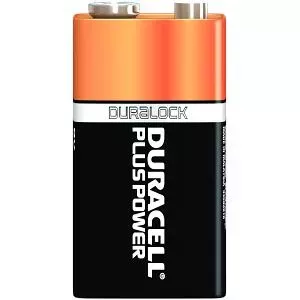 Одноразовая батарея Duracell Plus Power 9V