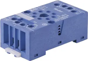 Socket for Finder Series 88 relay – Finder 90.20 accessory, relay base for Series 88