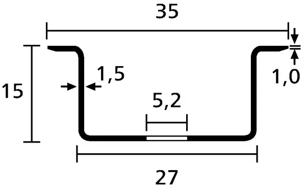 HellermannTyton 181-47101 steel cable tray accessory Photo 4