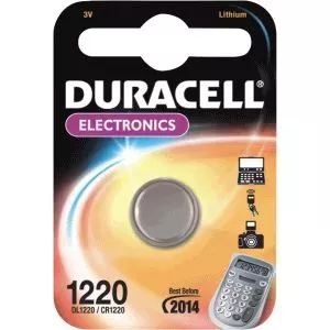 Vienreizējās lietošanas akumulators Duracell DL1220