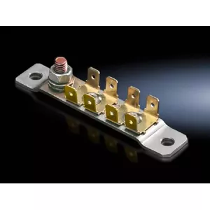 Grounding plate Rittal SZ 2570.500 for Comfort-Panel/Optipanel, colour gold/silver