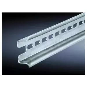 Rack rail Rittal 4937.000, steel, silver, depth 1155 mm, pack of 6