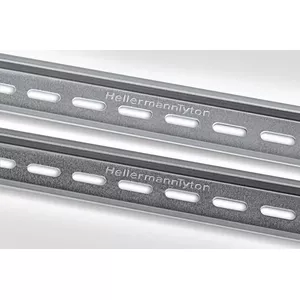 Cable tray accessory HellermannTyton 181-47061 — steel spacer 35 mm x 7.5 mm