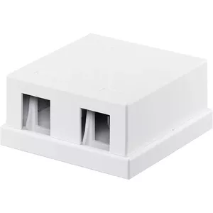 WENTRONIC Goobay 79366 network equipment spare part, white, width 61.4 mm, compatible with switches