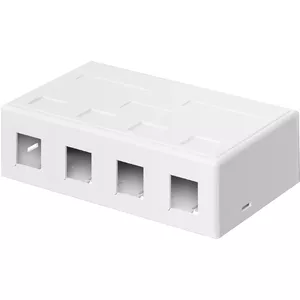 WENTRONIC Goobay 79376 network equipment spare part for switches, white, width 112.7 mm