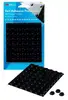 3M SJ5012BL round furniture protector pads 56 pcs Photo 2