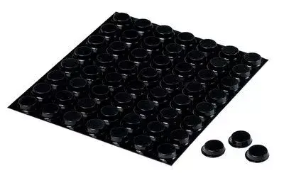 3M SJ5012BL round furniture protector pads 56 pcs Photo 3