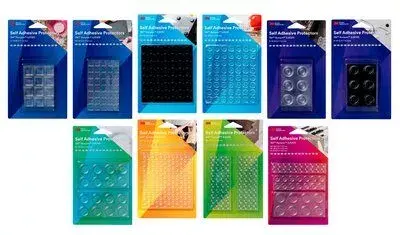 3M SJ5012BL round furniture protector pads 56 pcs Photo 5