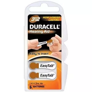 Одноразовая батарея Duracell DA312