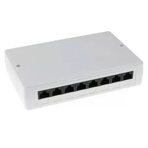 Surface mounted box ACT FA5000 unshielded 8-port Cat5e — 171.4×38×118.8 mm