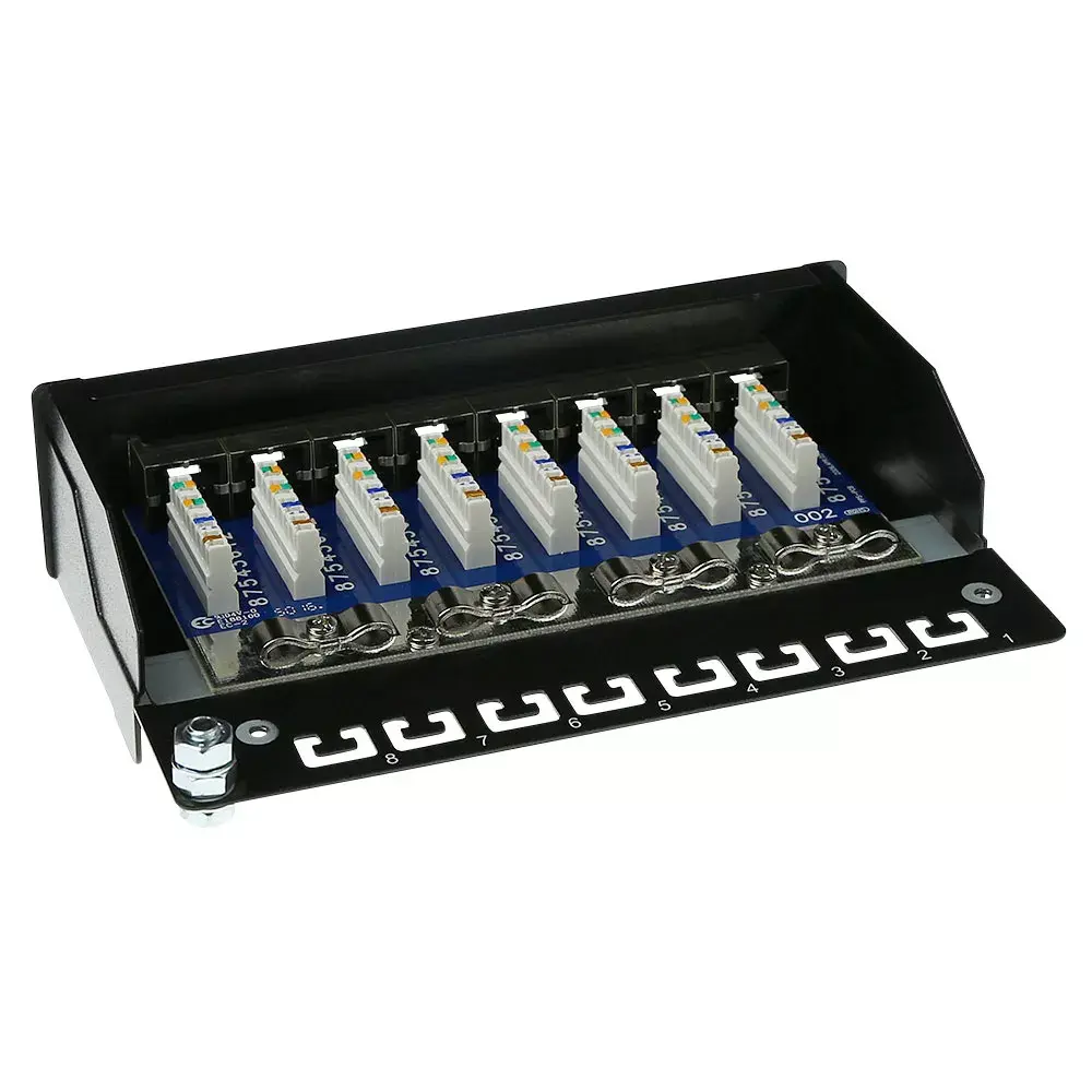 ACT FA5001 surface-mounted shielded 8‑port CAT5E box Photo 3