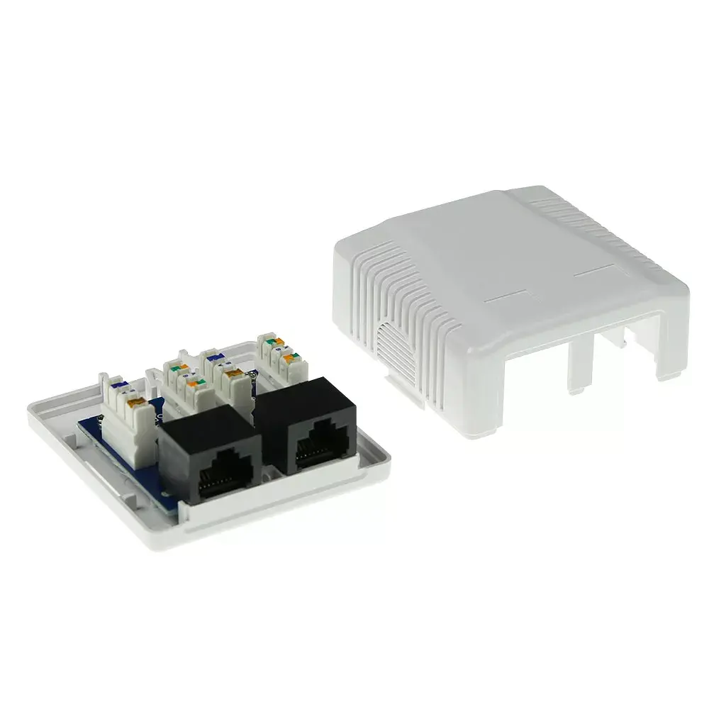 ACT накладная коробка 2 порта CAT5E Photo 3