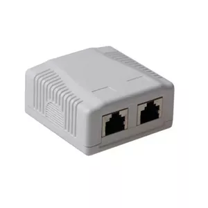 Наружная монтажная щитовая коробка ACT FA7004, экранированная, 2 порта CAT6A