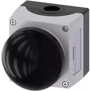 Enclosure for control devices Siemens 3SU1801-2GA00-2AA1, 22 mm round, plastic, gray