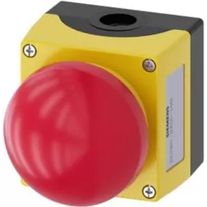Siemens SIRIUS ACT 3SU1801-2NG00-2AA2 Enclosure with Emergency Stop Mushroom Pushbutton, 1NC 1NO