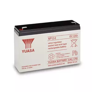 Yuasa NP12-6 UPS battery Sealed Lead Acid (VRLA) 6 V