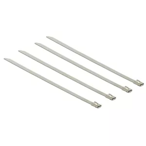 Kabeļu saite DeLOCK 18630 Nerūsējošais tērauds 150mm 20 gab