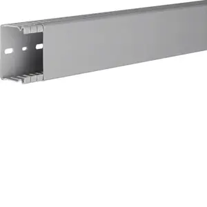 Перфорированный кабель-канал Hager BA64006007030B, 40x60 мм, серый, 2 м