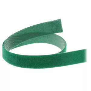 Kabeļu saites ar Velcro InLine Band 16 mm, 10 m, zaļš