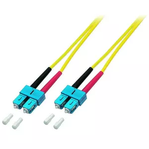 EFB Elektronik OS2 SC-SC Fiber Optic Patch Cable 7.5 m Yellow