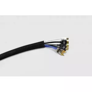 Label-the-cable Cable tube Melns