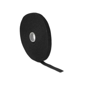Līmlente DeLOCK 18712 Melna 13mm 10m