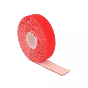 Piestiprinājums ar cilpiņu un āķi DELOCK 18722, sarkans, 20 mm × 3 m, 1 gab.