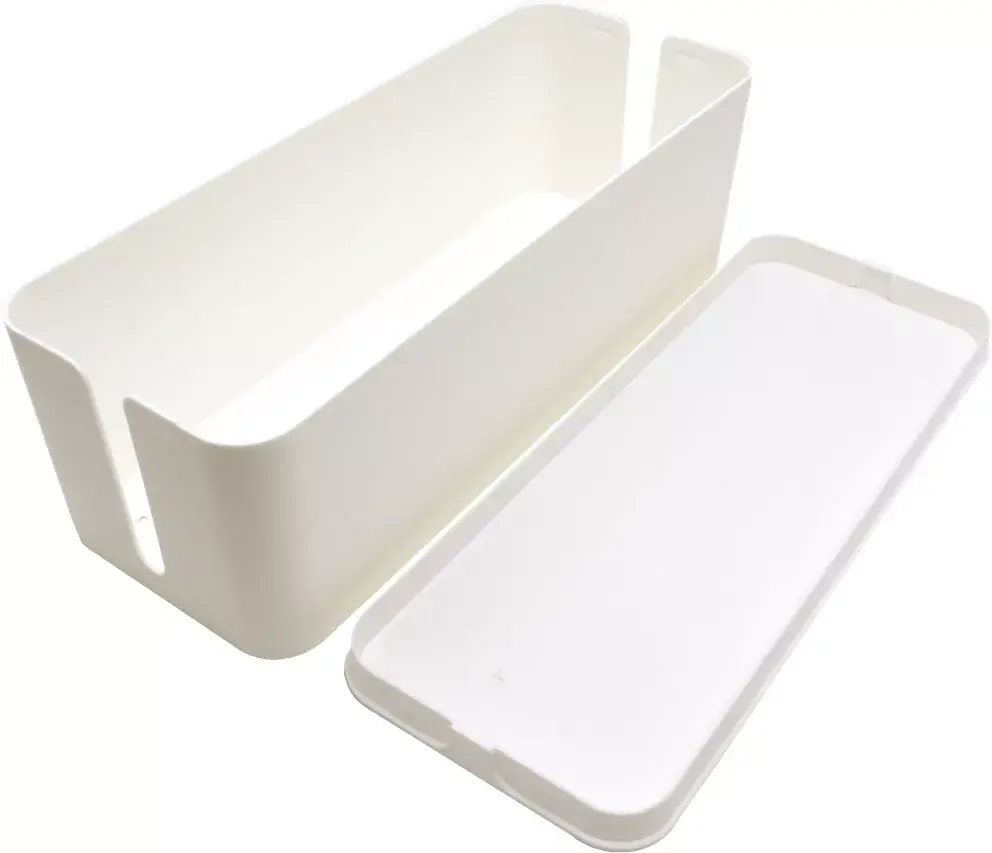 VALUE 19.99.3237 kabeļu kaste — plastmasa, balta Photo 3