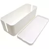 VALUE 19.99.3237 kabeļu kaste — plastmasa, balta Photo 3