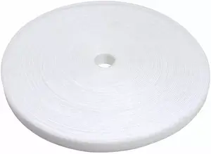 Kabeļu stiprinājums ar āķi/cilpu Label the Cable PRO1220 Velour balts, 25 m, 1 gab
