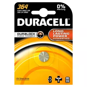 Vienreizējā baterija Duracell 364