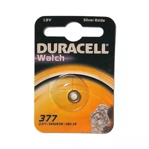 Single-use battery Duracell D377 Silver-Oxide