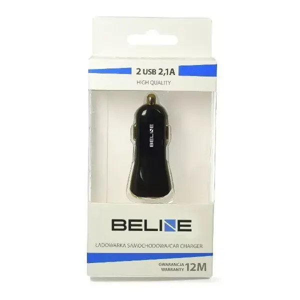 Auto lādētājs Beline Beline0006 2xUSB 2.1A Photo 2