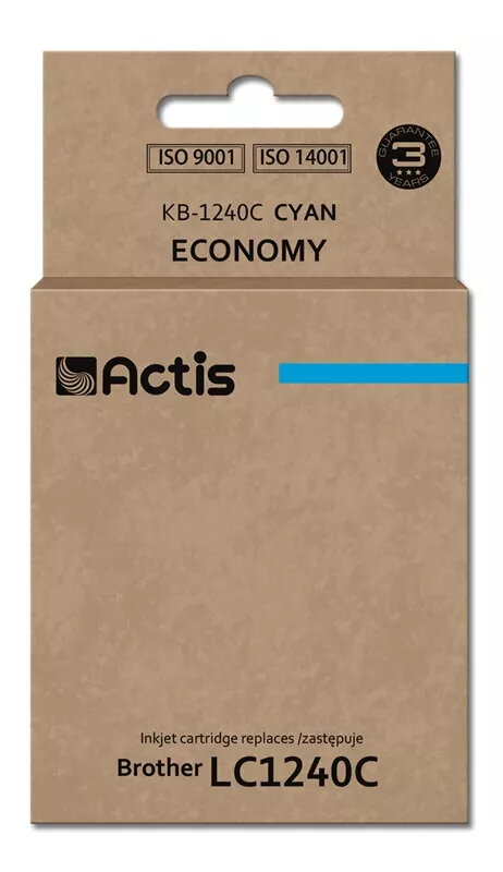 Tintes kasetne ACTIS KB-1240C savietojama ar