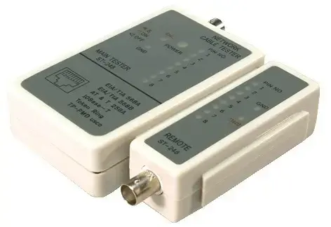 Кабельный тестер LogiLink WZ0011 для RJ45 и BNC Photo 2