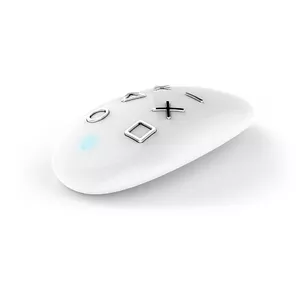 Remote control Fibaro KeyFob — white compact Z-Wave key fob, 38×70×15 mm