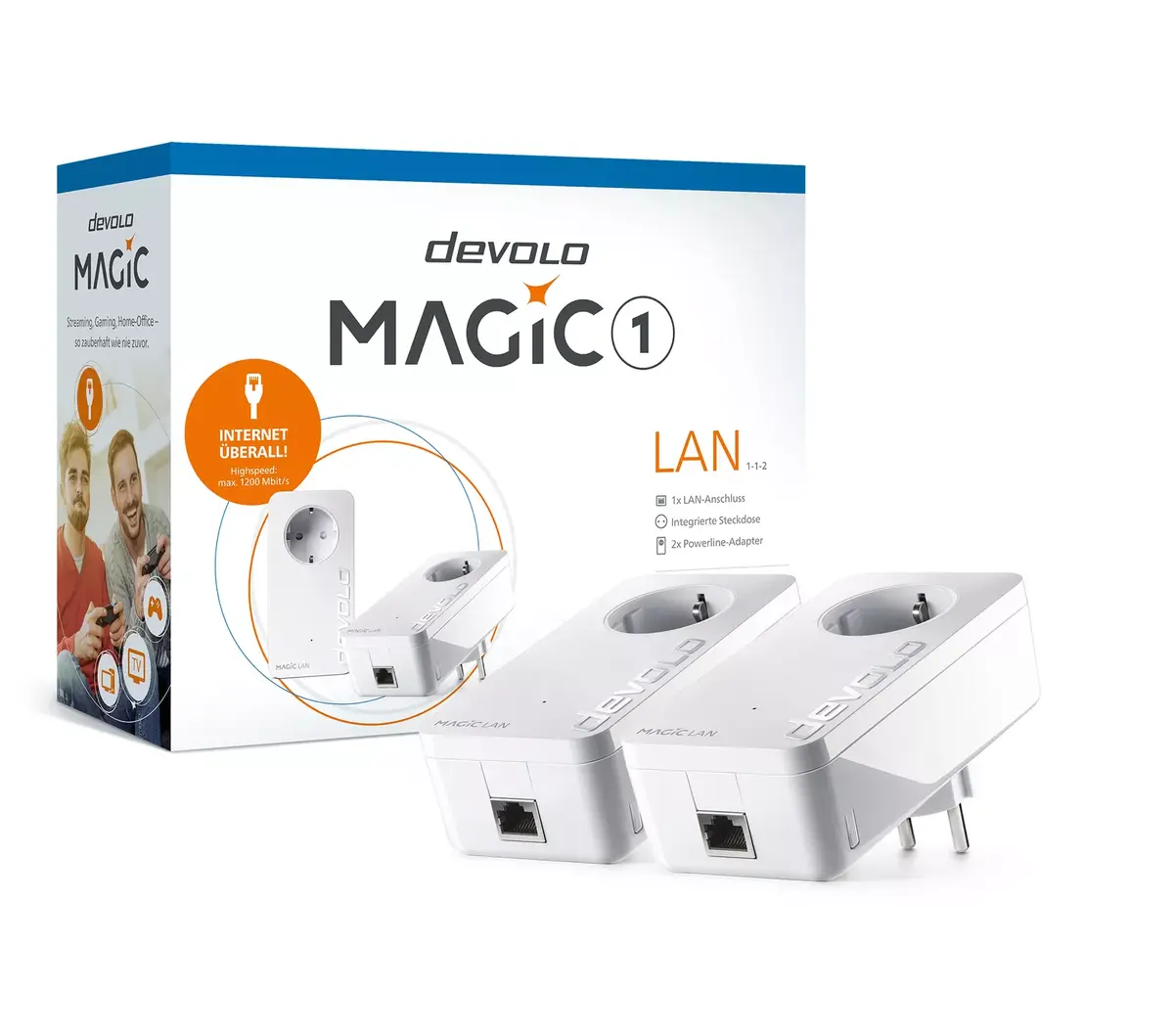 Ethernet LAN Starter Kit Devolo Magic 1 Lan 1-1-2 Photo 3