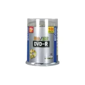 DVD-R Maxell 4.7GB 100 iepakojumā