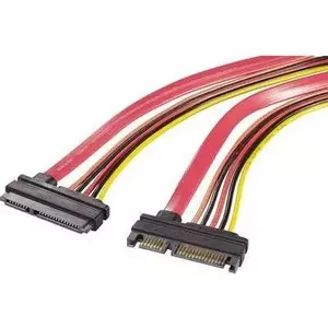 Power extension cable Renkforce RF-4297182 — 1x SATA 7+15pin