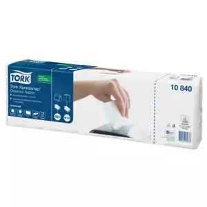 Napkin Tork 10840 white – Tork disposable paper napkins, single-ply, standard fold