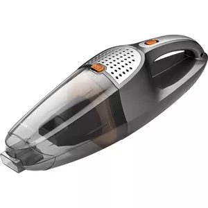 Clatronic AKS 832 handheld vacuum Black, Stainless steel, Transparent Bagless