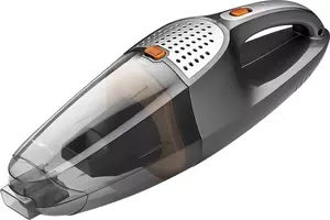 Ручной пылесос CLATRONIC AKS 832 — сухая и влажная уборка, NiMH 1.2 В (1.4 А·ч), время работы 20 мин, без мешка, нержавеющая сталь, 1,13 кг