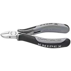 Диагональные плоскогубцы Knipex 77 12 115 ESD