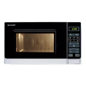 Solo mikroviļņu krāsns Sharp Home Appliances R-242INW, 800 W, 20 L