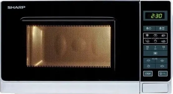 Solo mikroviļņu krāsns Sharp Home Appliances R-242INW Photo 2