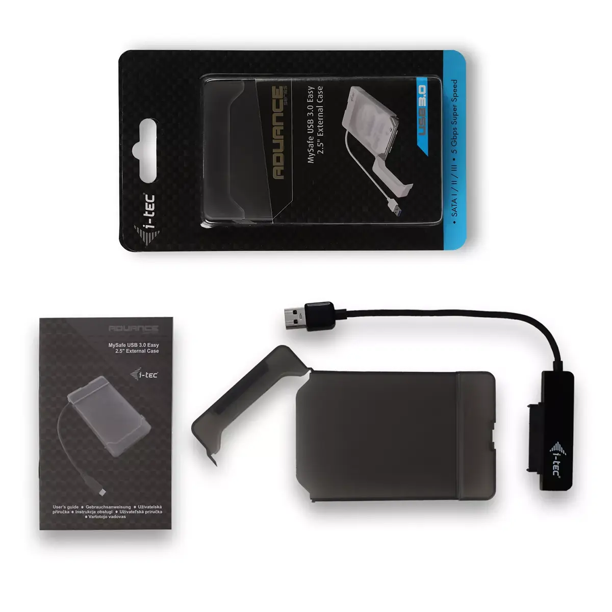 HDD/SSD korpuss i-tec MySafe USB 3.0 Easy 2.5" Photo 7