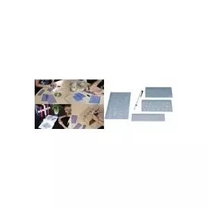 Office accessory WEDO 70 12 — staple remover / binder clips 2×20 mm, blue