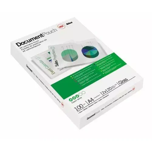 Document Laminating Pouches GBC A4 2x80 Micron Photo 2
