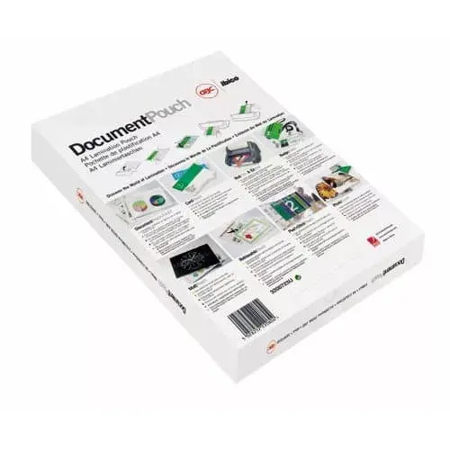 Document Laminating Pouches GBC A4 2x80 Micron Photo 3